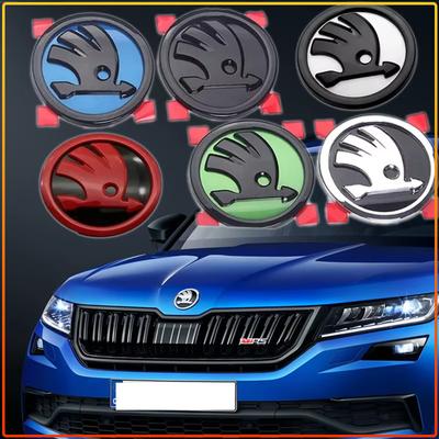 80/90/100MM Car Logo Front Hood Rear Trunk Badge Emblem Auto Accessories For Sharp Sharp Crystal Sharp Rapid Speed Pye Ye Di Trunk