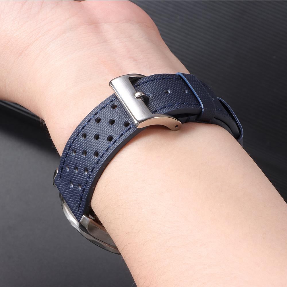 Premium Grade Nylon Watch Band Straps 18mm 20mm 22mm for Seiko for Oris for Omega Quick Release Diving Waterproof Bracelet