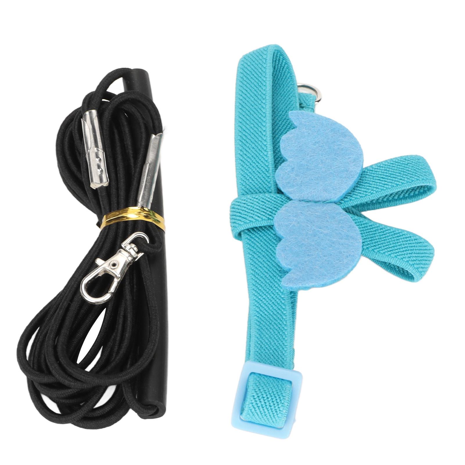 Bird Harness Lsh Elastic sy To Wr Lightweight Portable Flying Lsh Straps with Cute