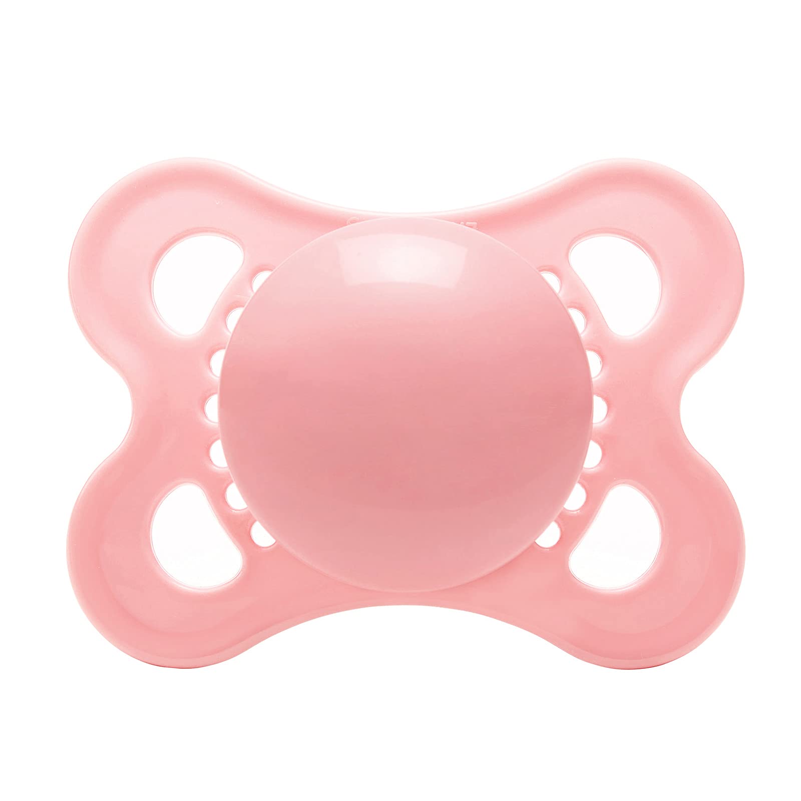 

LittleForBig Adult Pacifier New 3rd Generation with Lid [Replicates Mom s Nipple] Plain Gentle Pink розовый