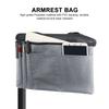 Waterproof Mobility Scooter Armrest Bag   Wheelchair Shopping Travel Storage Bag Black