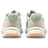 Puma Wild Rider Prm Shock Absorbing Durable Low-Top Training Shoes Women sneaker White Gray Green 381899-01