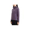 Anta Running Series Solid Color Zipper Hooded Fleece Jacket Women Jacket Quiet-Purple 962345602-2