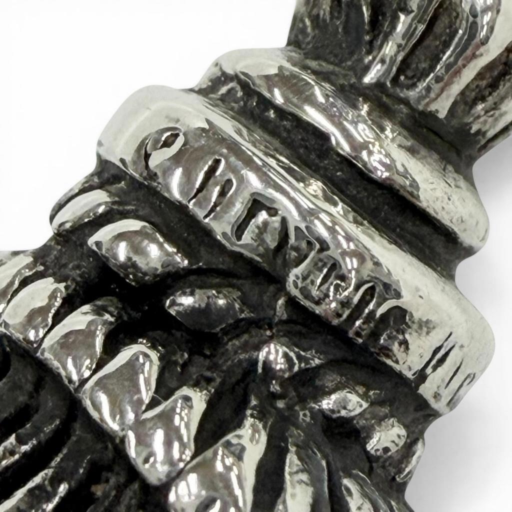 Excellent CHROME HEARTS Pendant top CROW Old Necklace Pendant Silver 925 mens Used