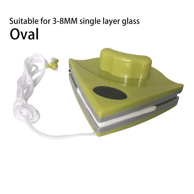 Double-Sided Glass Window Cleaner Triangle Multi-Function Double-Sided Magnetic Glass Cleaner Car Window Cleaning Tool