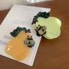 Waterproof Bee Pear Shark Clip Acrylic Acetate Hairgrips Creative Acetic Acid Hair Claw  Portable