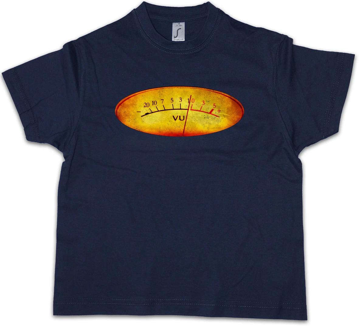 VU VOLUME UNITS METER I Kids Boys kids boys T-Shirt Decibel Music Bass Retro Vinyl Stereo 160
