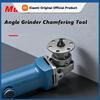 Angle Grinder Chamfering Tool with Adjustable Guide Professional Aluminum Cast Iron Chamfer Bit Multifunction for Angle Grinder