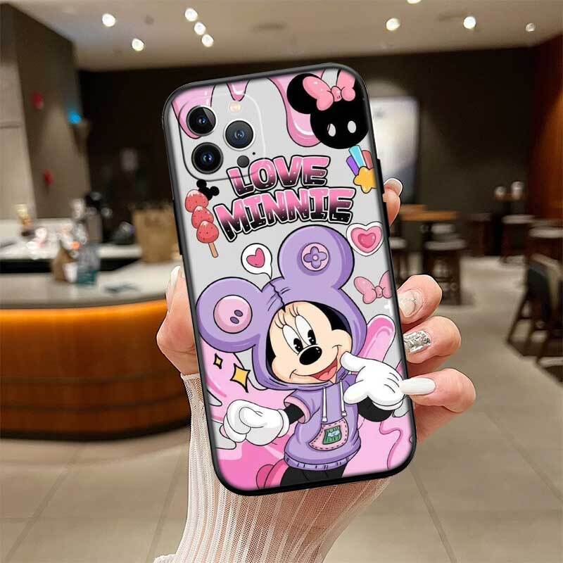 Mickey Minnie Mouse Shockproof Phone Case for Redmi Note 8 8T 9 9A 9C 9T 9S 10 11 11S 10C 10X 10A 10T Pro Max Plus Prime