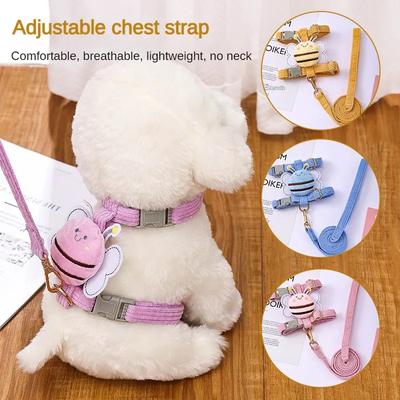 Katten Lijn Katten Accessoires Puppy Huisdier Peuter Dingen voor Katten Verstelbaar Mesh Hond Tuigje Vest Halsband Huis Tuin Producten Huisdieren