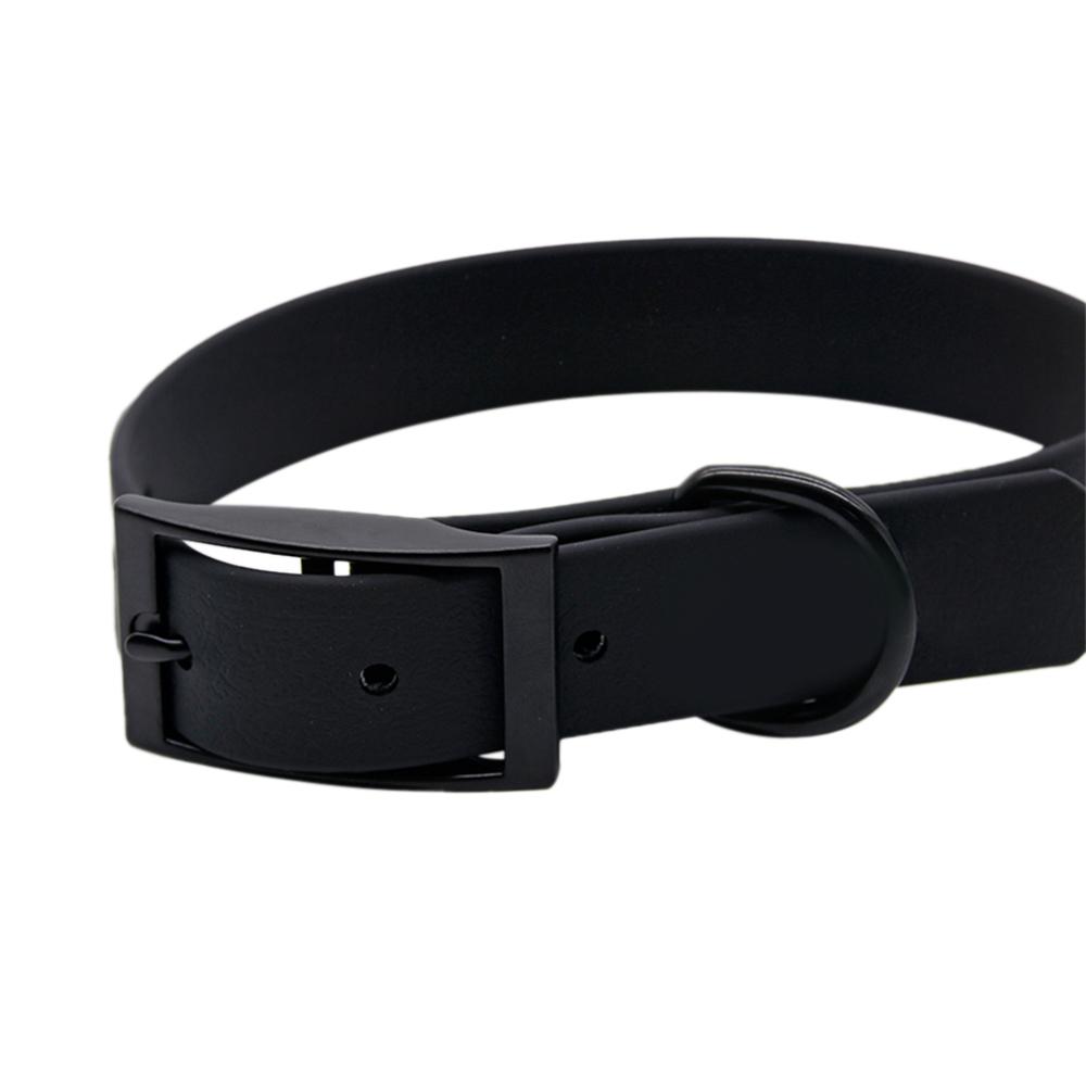 Multifunktionales PVC Haustierhalsband Leinen Set Verstellbares Wasserdichtes Hundehalsband Doppelkopfleine Outdoor Spaziergang Training Schleppseil