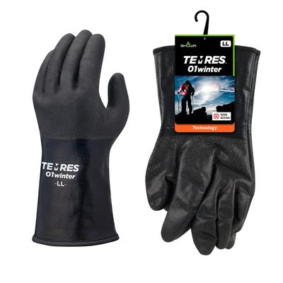 Showa Glove Wetter Outdoor Atmungsaktiv und Voll TEMRES Größe mit Thermischem Innenfutter Ohne Kordelzug (Showaglove) [Kältehandschuhe, TEMRES, Wasserdicht] 01winter,