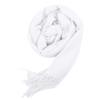 Women Elegant Windproof Shawl Winter Lengthened Thickened Imitation Cashmere Solid Color Scarf