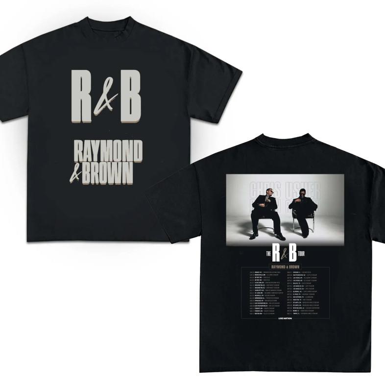 Chris Brown Usher Raymond THE R&B TOUR 2026 unisex
