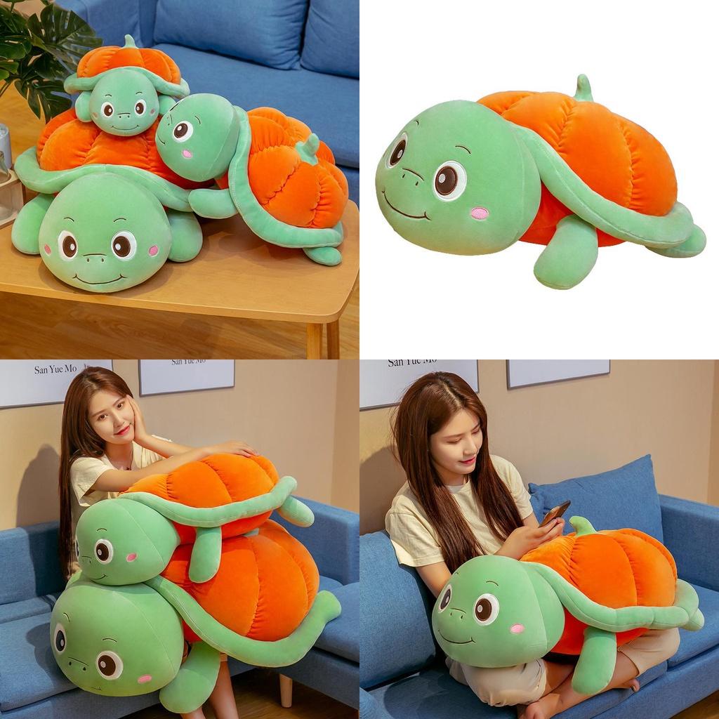 Creative Pumpkin Turtle Plush Toy Perfect Gift For Children And Girlfriend