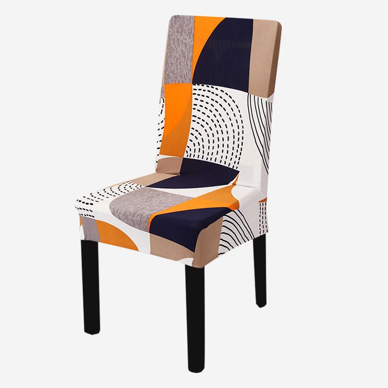 Dining Chair Cover Elastic Seat Slipcover Stretch Chair Covers For Wedding El Banquet Dining Room Office Anti-Dirty Removable