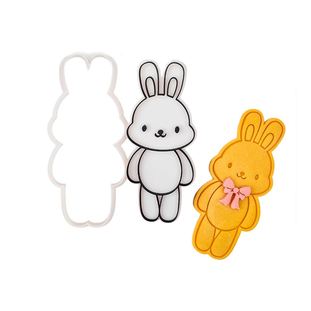 Plastic Biscuits Molds Cookie Stamp Cartoon Animals Cookie Cutter Fondant Cake Molds Kitchen Pastry Baking Tool