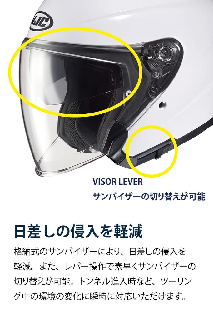 HJC HELMETS I30 SLIGHT HJH215 Open Face Motorcycle Helmet, Black/Red (Size Small)