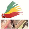 8-in-1 Car Automotive Brake Pad Measure Ruler Tool Feeler Lining Thickness Gauge
