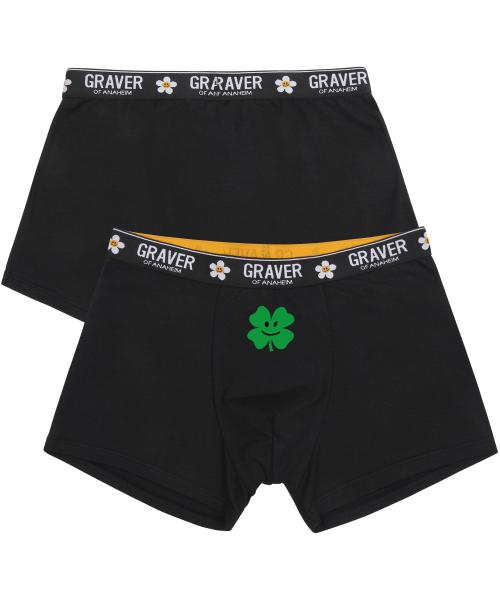 

[Graver] [1PACK] Clover Smile Men s Drawers [Shipped from Korea] 100% Authentic Black - M