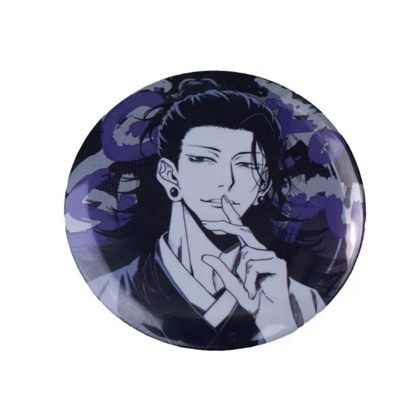 Jujutsu Kaisen Gojo Satoru Geto Suguru Spilla Anime Doppia Flash Riflettente Merchandising Anime Collezione Fan Articoli Otaku