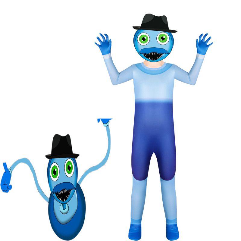 Poppy Playtime Huggy Wuggy Dad Cosplay Jumpsuits Mask Party Costume Outfits Perfect For Cosplay Parties And Halloween!