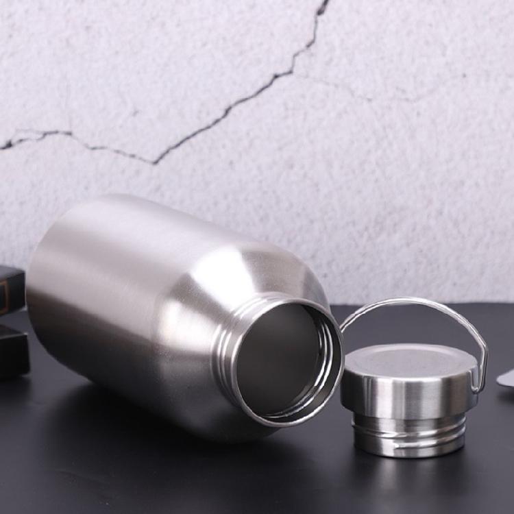 Large Capacity 2000ml 304 rustless waterbottle For Hiking Camping And Travel Single Layer Light Design For outdoor Use