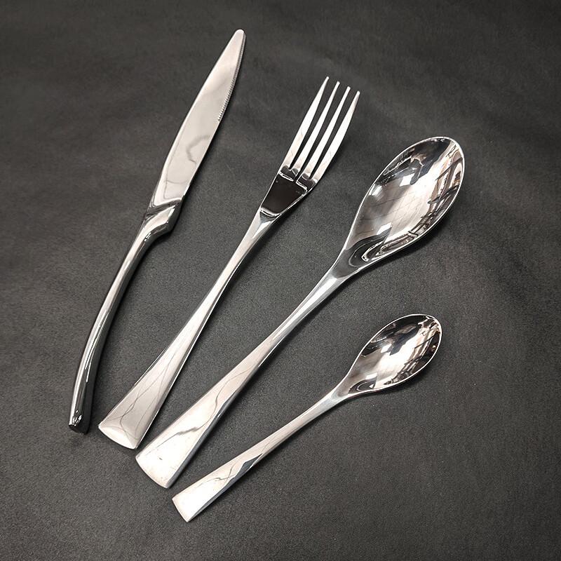 Zhinianhua 4-Piece Fish-Tail Stainless Steel Cutlery Set