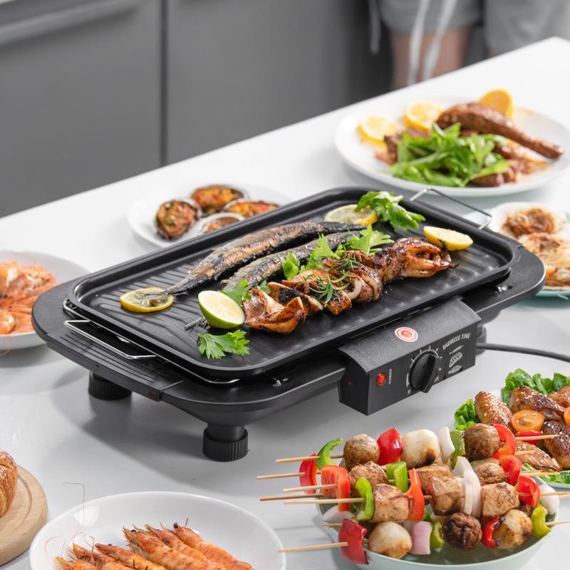 VK 230V Anti-aanbak Elektrische Bakplaat & Rookloze Grill met VKCA Certificering