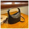 Exquisite Leopard Print Shoulder Compact Simple Faux Suede Versatile Hot Girl Style Bags for Women Fashion