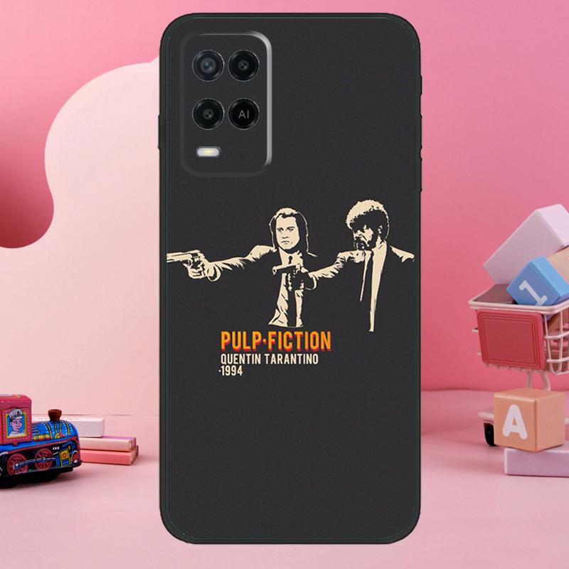 Pulp Fiction Case For OPPO A57s A17 A16 A15 A54 A74 A76 A96 A52 A72 A5 A9 A31 A53 A77 A91 A93 A54s Cover