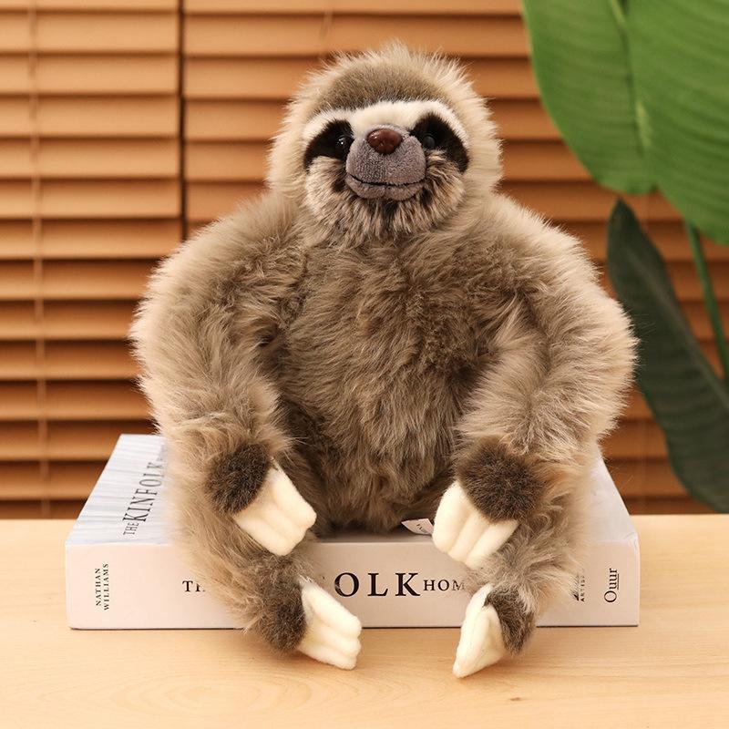 Simulated Sloth Animal Plush Toy Doll Cute Lightning Doll Birthday Gift Doll