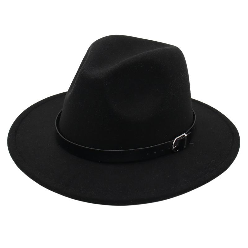 Top Hat Ethnic Retro Jazz Hat Fedora Felt Hat British Shade