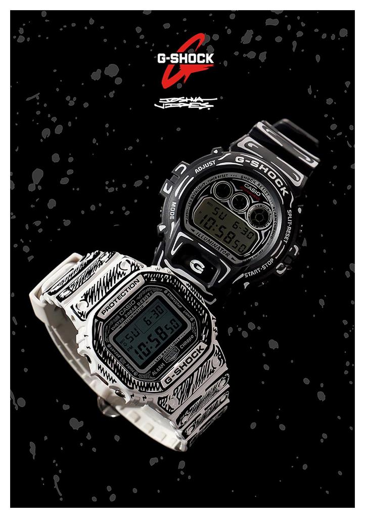 Orologio Vides Modello Collaborazione Nero [Casio] G-Shock Joshua DW-6900JV-1JR Uomo