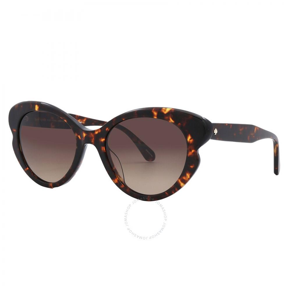 Kate Spade Brown Gradient Cat Eye LadieS SunGlaSSeS Elina G S 0086 Ha 53