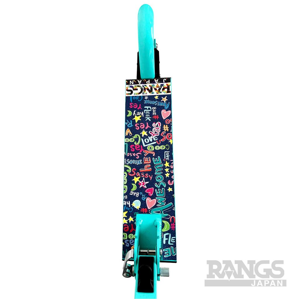 RANGS R4 Kids Scooter, Blue, Foldable, 3-Level Adjustment, CE Certified