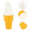 Dessert Decoration Ornaments Toy Props Children'S Simulation Crispy Ice Cream Cone Model