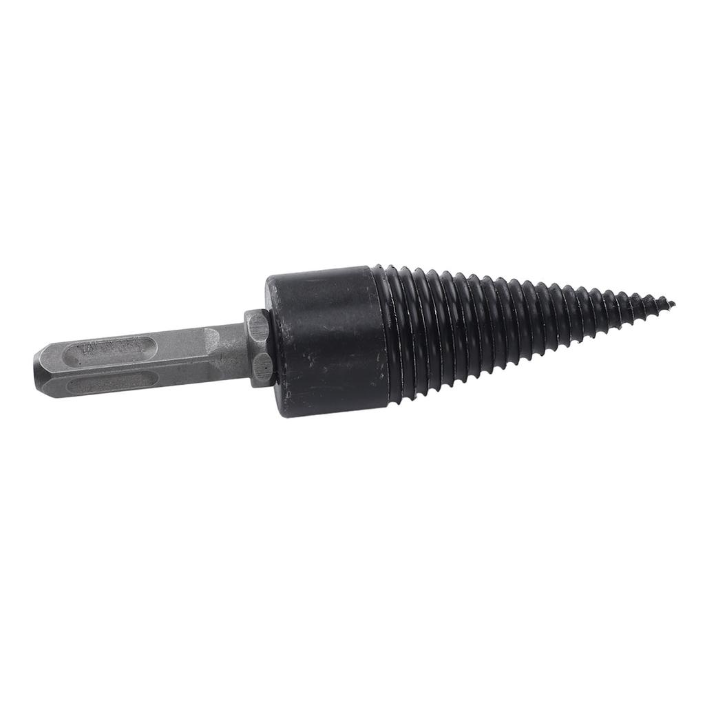 Firewood Log Splitter Kindling Splitting Wood Drill Bit with 3 Drilling Handles Firewood Log Drill Bits Labor Saving