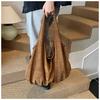 Korean Retro Leopard Print Women's Shoulder Tote Bag