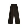 French Vintage Loose Versatile High-End Commuter Slim Fit Wide Leg Straight Pants Women Pants EK53433