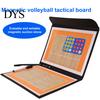 Handheld Dry Erase Clipboard Foldable Volleyball Coaching Board with Pen Lightweight Portable Teaching Tool