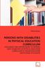 The Persons with Disabilities In Physical Education Curriculum Book