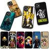 Cover for Apple iPhone 17 16 11 Pro XS Max XR 6 7 8 Plus 16E SE 2020 Air 5 SE2 Phone Case One Luffy Sanji Piece Roronoa Zoro