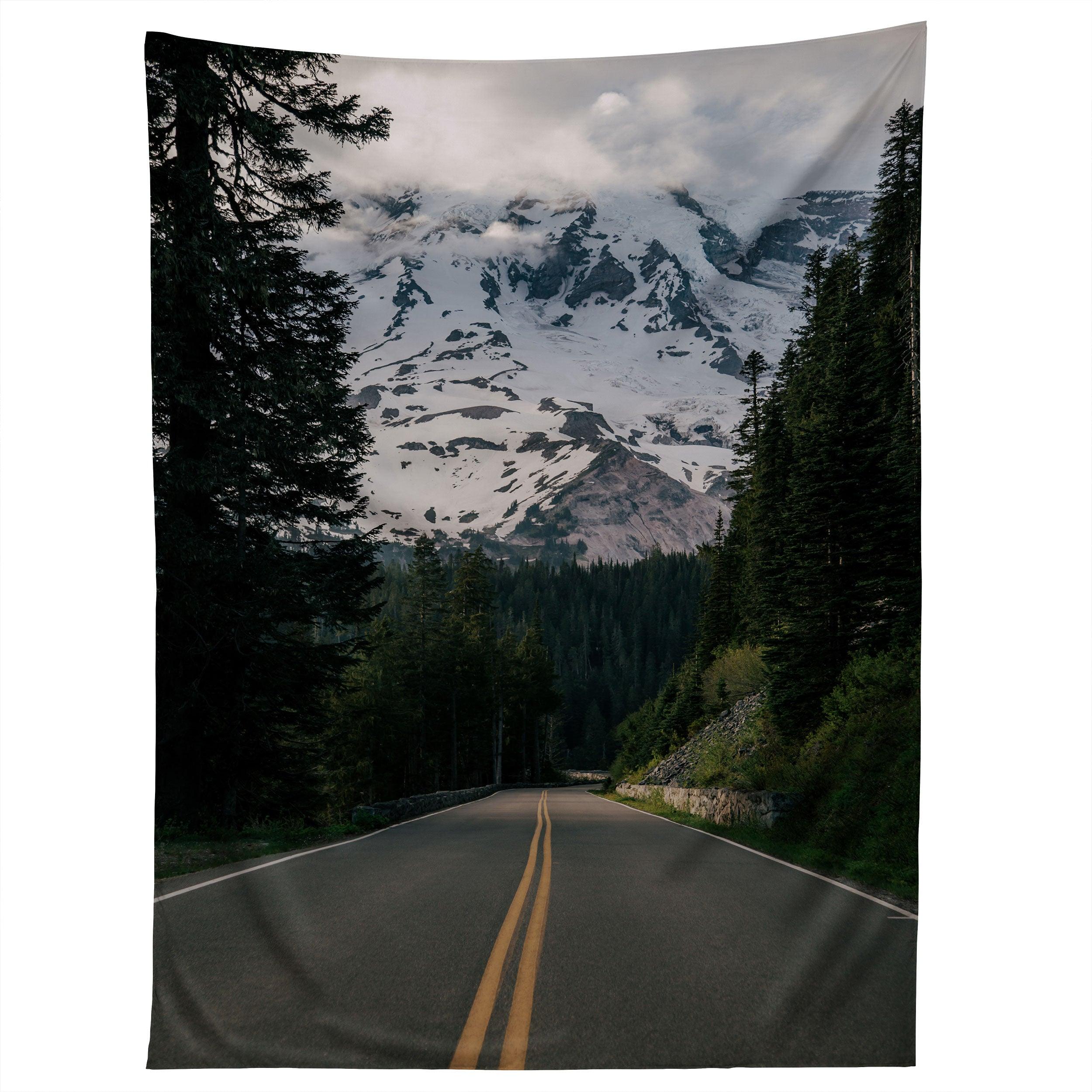 ROAD TO RAINIER tapestry 75x100