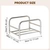 Wash Basin Holder Stand Storage Bath Tub Support Organizer Stainless Steel Rack for Home Household