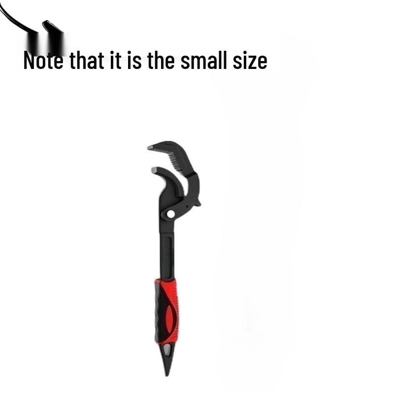 

Многофункциональный регулируемый гаечный ключ с заостренным хвостом – Высокая твердость, износостойкий, с быстрой фиксацией для бытового использования.