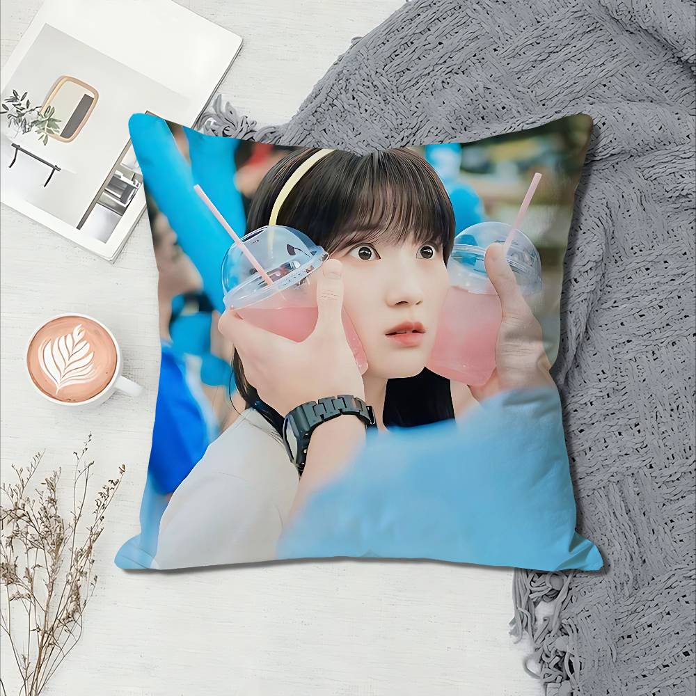 LLovely RRunner TV Anime Celebrity Merchandise AllMatch Printed Pillow Case Sofa Car Office Room Decoration Protector