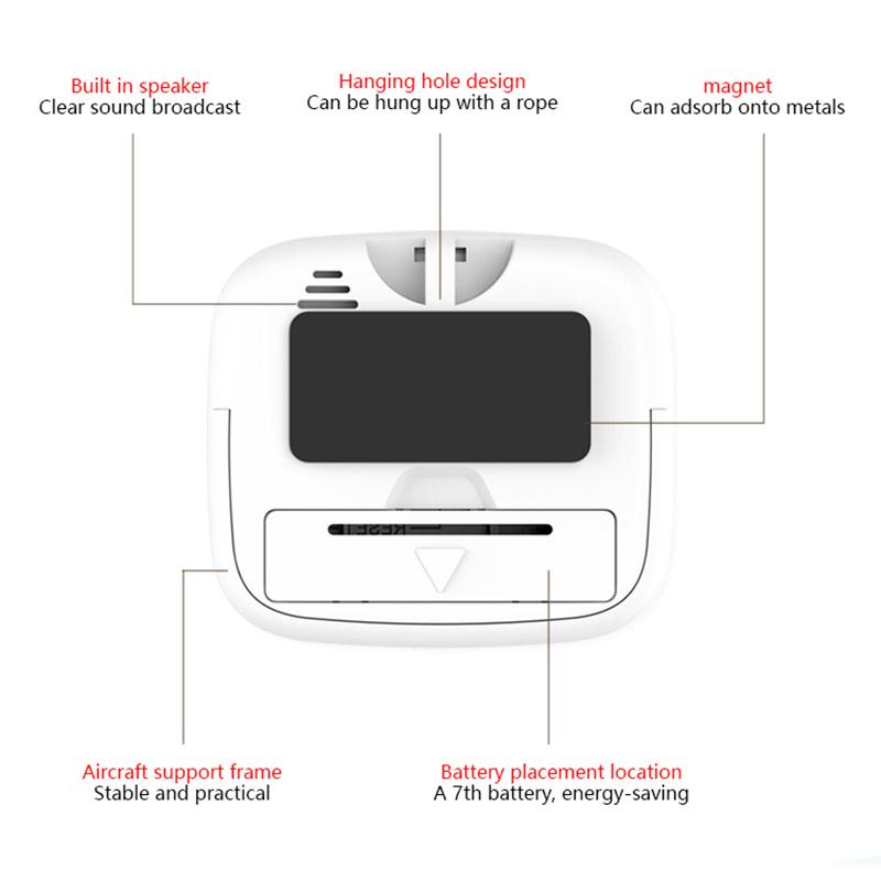 Lcd Digital Display Timer Alarm Clock Sleep Stopwatch Clock House Kitchen Cooking Shower Study Kitchen Countdown Timer