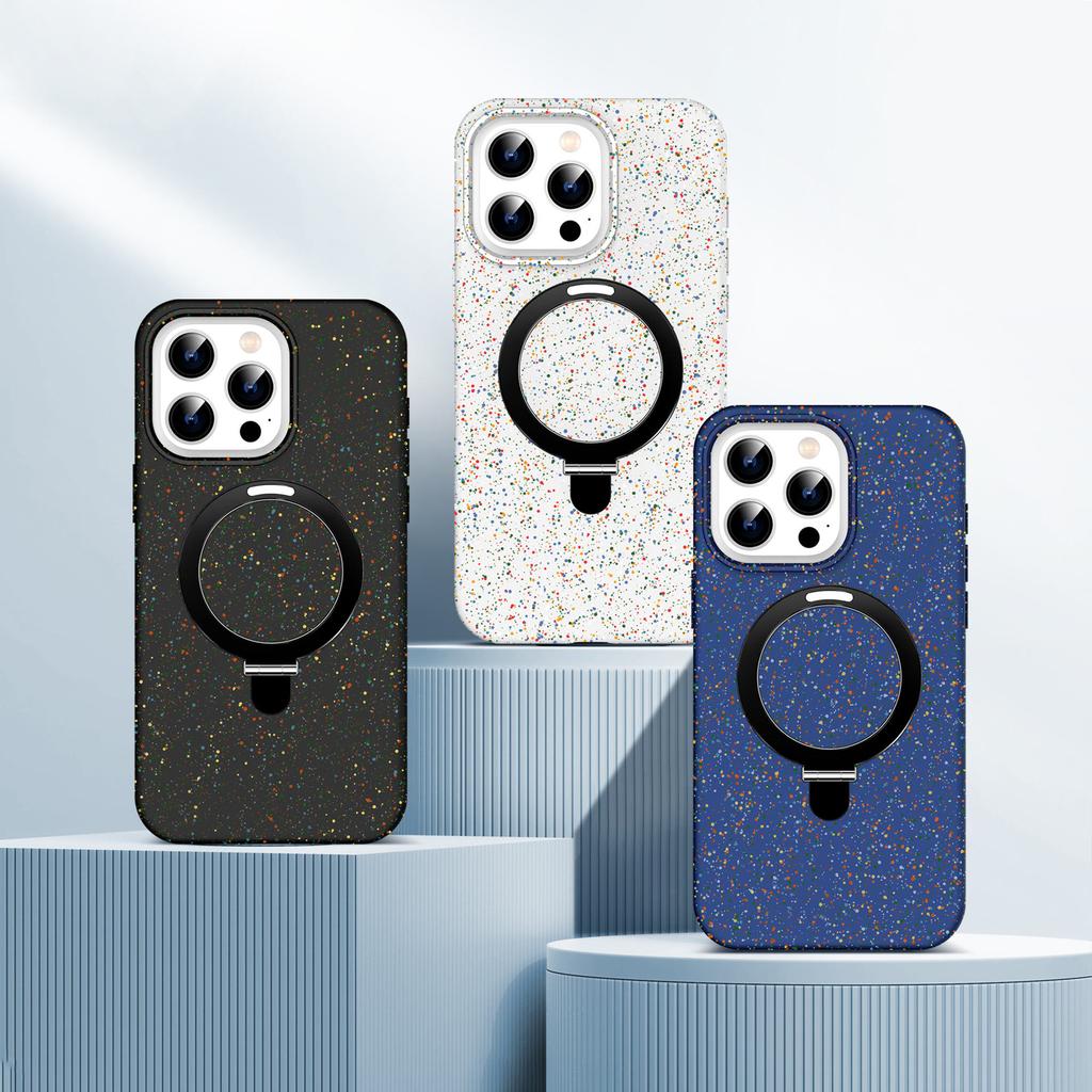 For Apple 17 Pro Max Colorful Magnetic Suction 16 for Apple Phone Case 15 Magnet Stand Mobile Phone Protective Case
