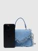Vintage Denim Purse With Tassels For Daily Casual Use